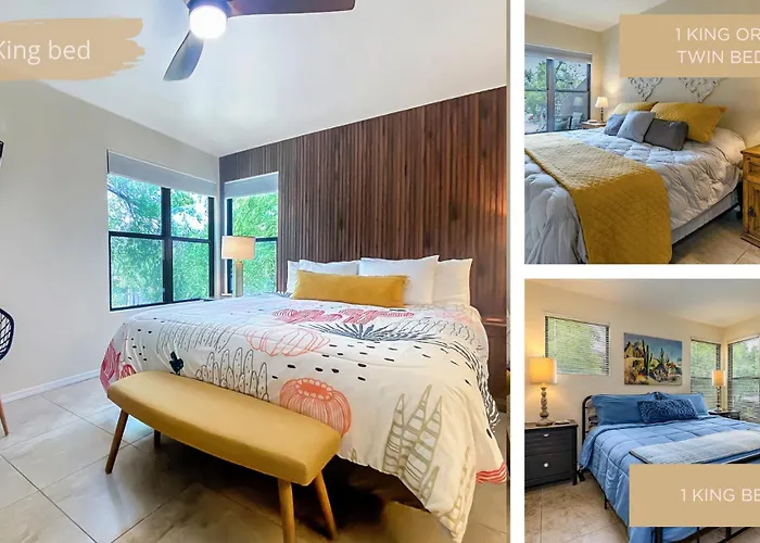Spacious Retreat 3 King Beds Poolsspas, Mountain Views, Hikinggolf Apartament Tucson